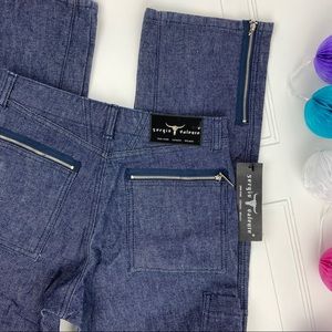 •Sergio Valente• Dead-stock Cargo Jeans